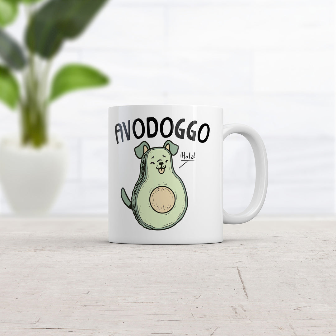 Avodoggo Mug Funny Cute Puppy Graphic Coffee Cup-11oz Image 2