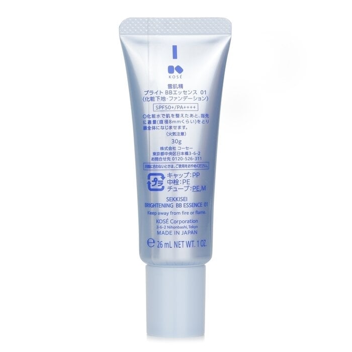 Kose - Sekkisei Brightening BB Essence - 01(30g) Image 3