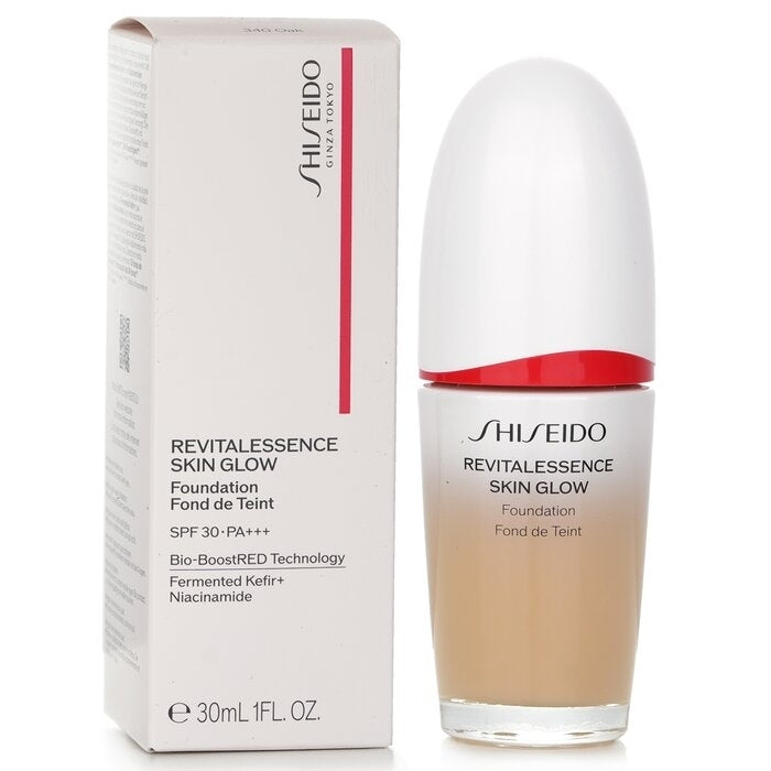 Shiseido - Revitalessence Skin Glow Foundation SPF 30 - 340 Oak(30ml/1oz) Image 1