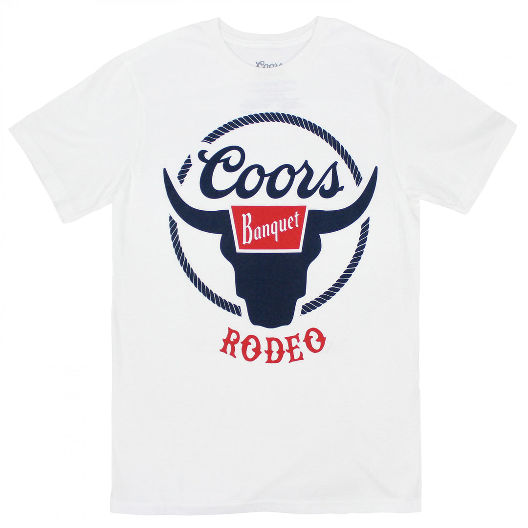 Coors Banquet White Rodeo Colorway T-Shirt Image 1