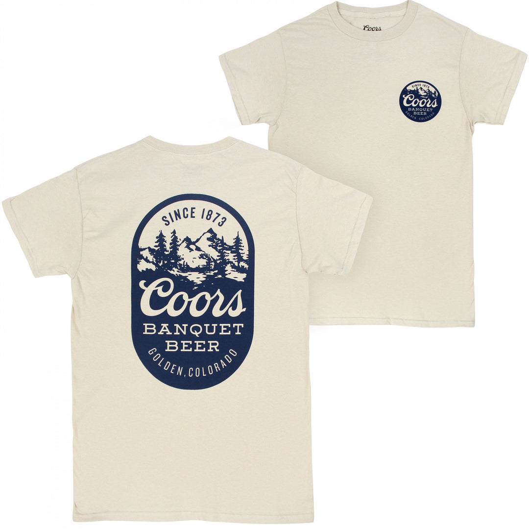 Coors Banquet Golden Colorado Since 1873 T-Shirt Image 1