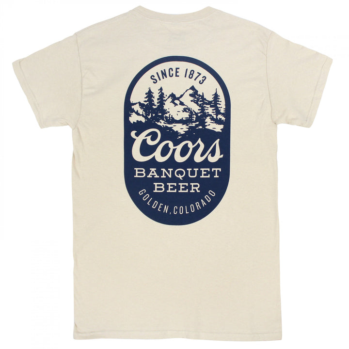 Coors Banquet Golden Colorado Since 1873 T-Shirt Image 3