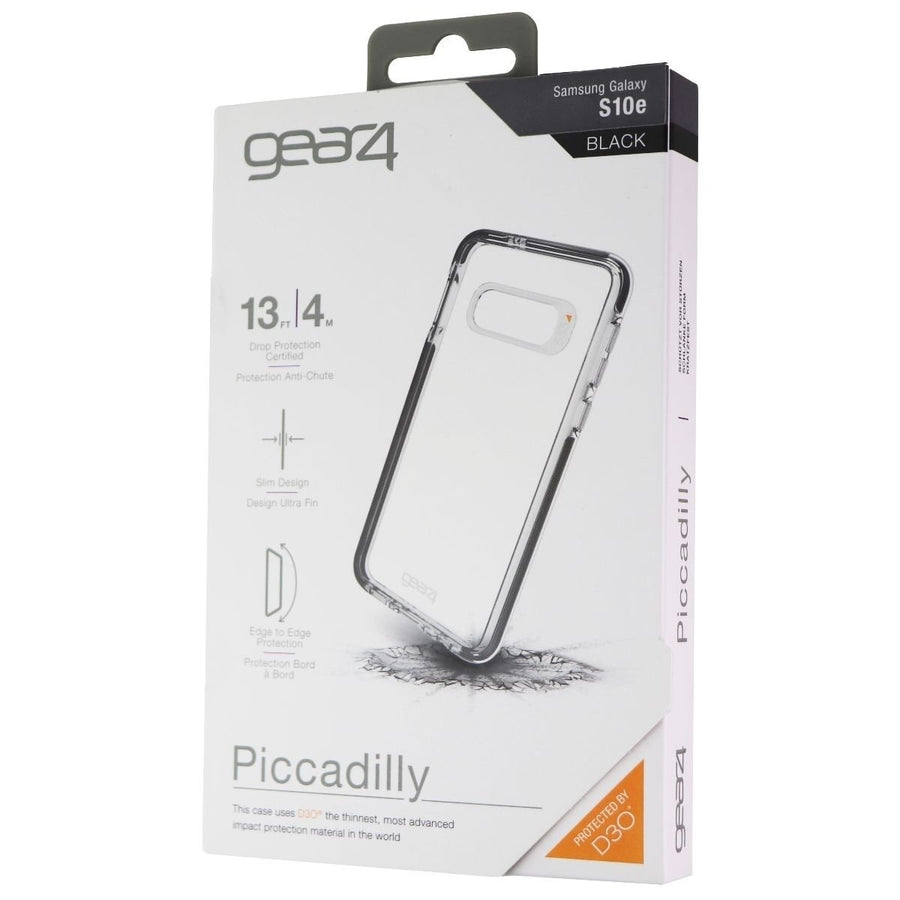 Gear4 Piccadilly Series Hybrid Case for Samsung Galaxy S10e - Clear/Black Image 1