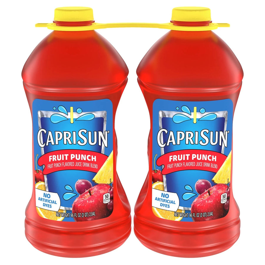 Capri Sun Fruit Punch Flavored Drink 96 Fluid Ounce (Pack of 2) Image 1