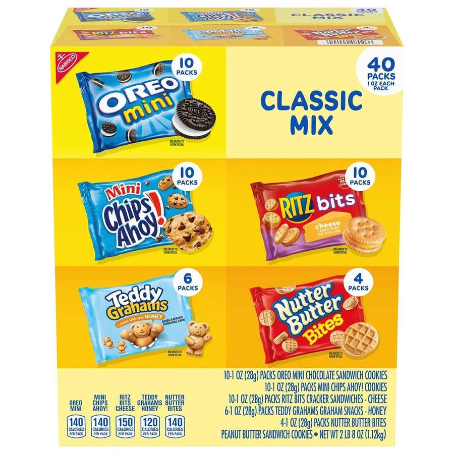 Nabisco Classic Mix Cookie and Cracker Variety Pack (40 Count) Image 1