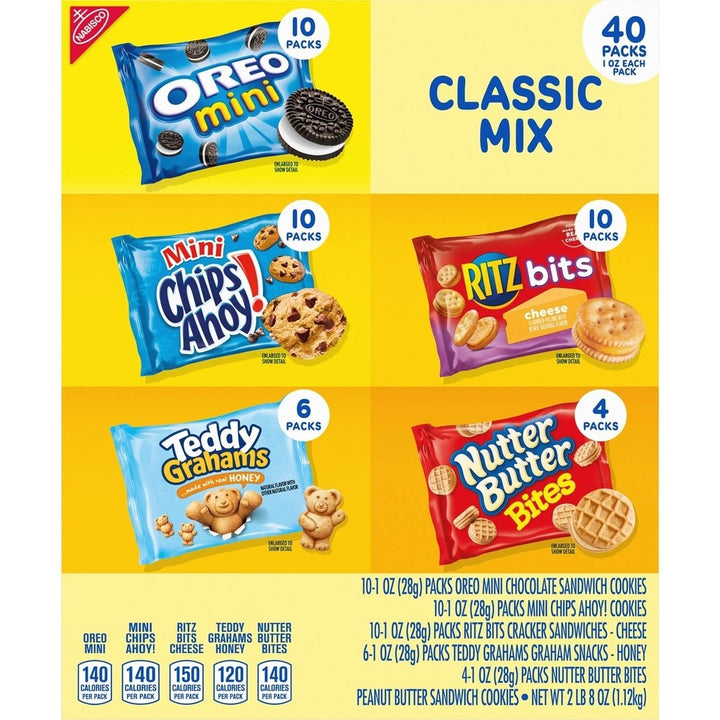 Nabisco Classic Mix Cookie and Cracker Variety Pack (40 Count) Image 2