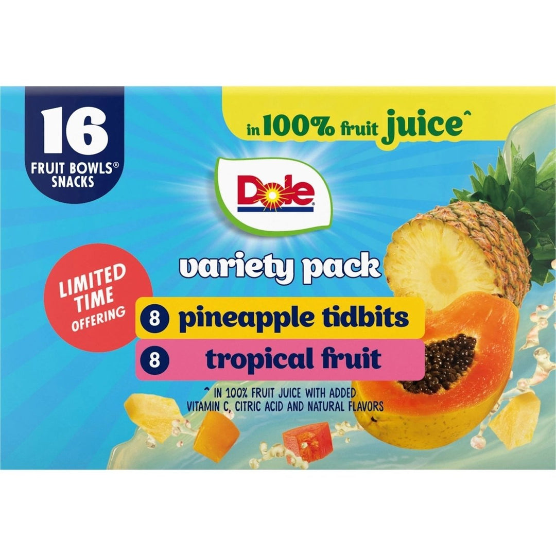 Dole Pineapple and Tropical Fruit Bowls 4 Ounce (Pack of 16) Image 4