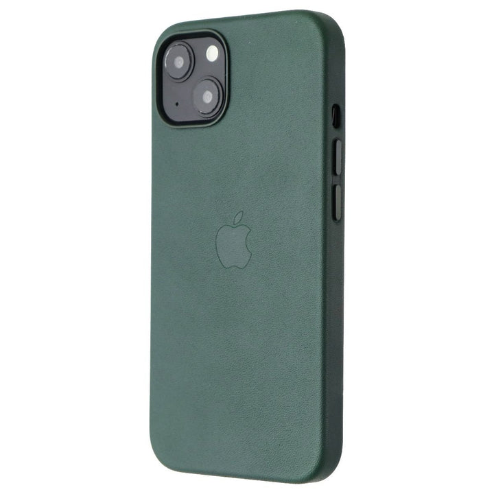 Apple Official Leather Case for MagSafe for Apple iPhone 13 - Sequoia Green Image 1