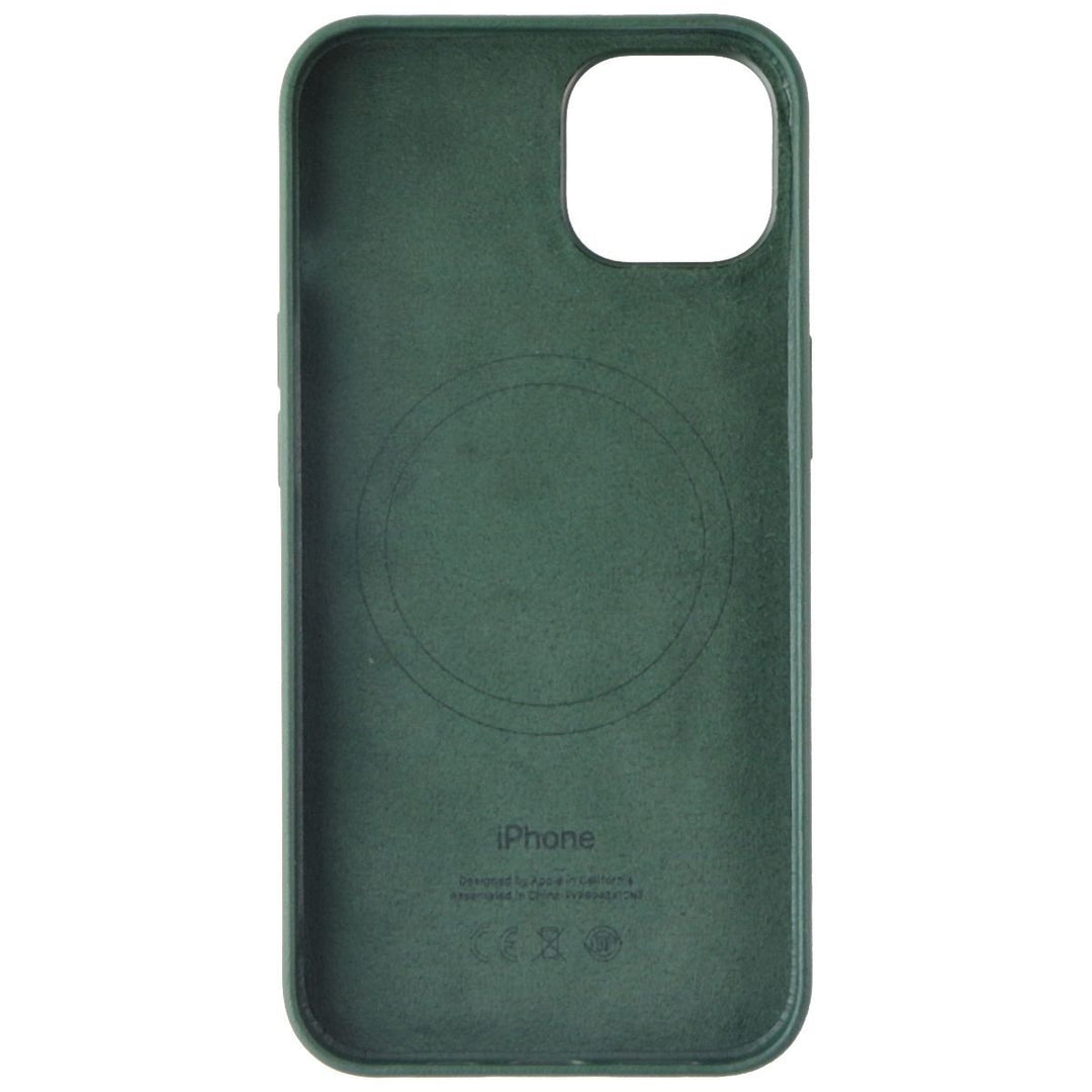 Apple Official Leather Case for MagSafe for Apple iPhone 13 - Sequoia Green Image 3