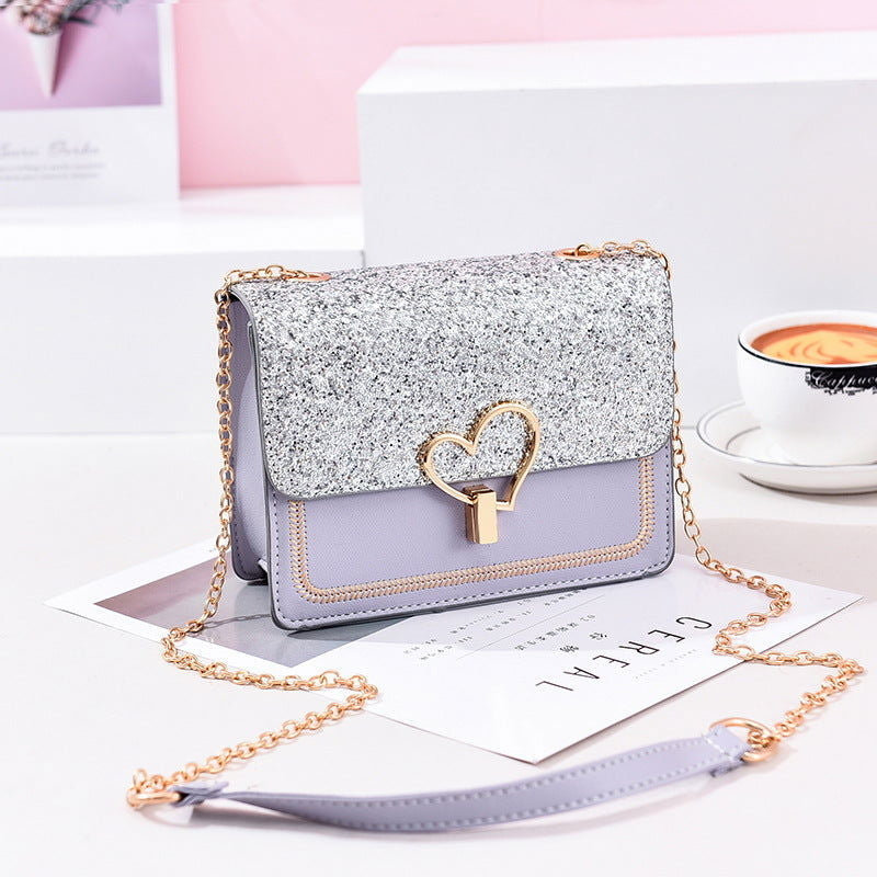 korean chic chain shoulder bag for women Image 1