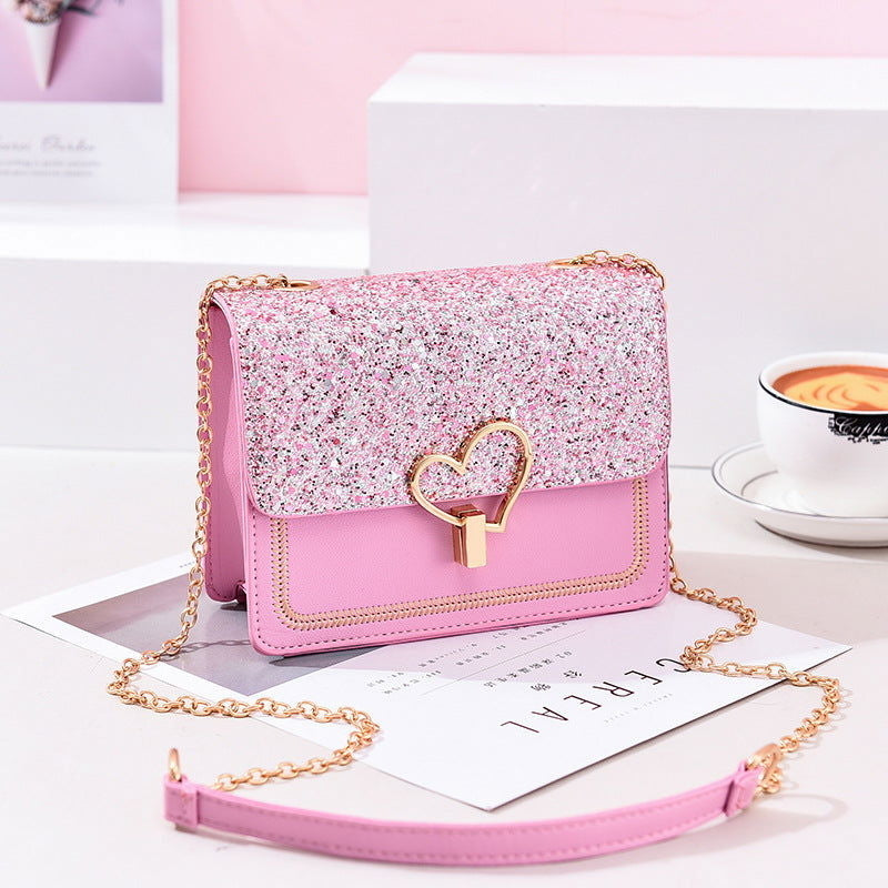 korean chic chain shoulder bag for women Image 4