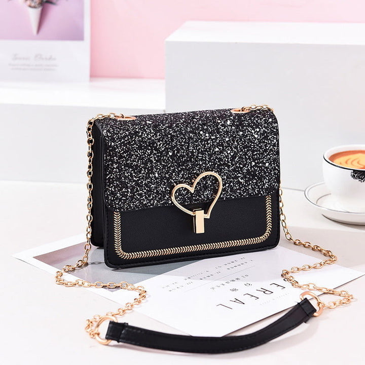 korean chic chain shoulder bag for women Image 6