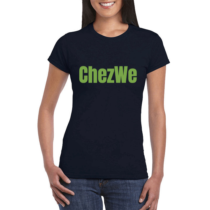 ChezWe Womens Semi-Fitted Organic Cotton T-Shirt Image 4