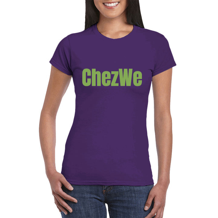 ChezWe Womens Semi-Fitted Organic Cotton T-Shirt Image 4