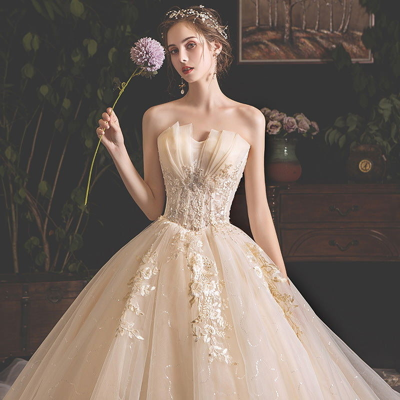 ChezWe Elegant Radiant Wedding Dress Image 1