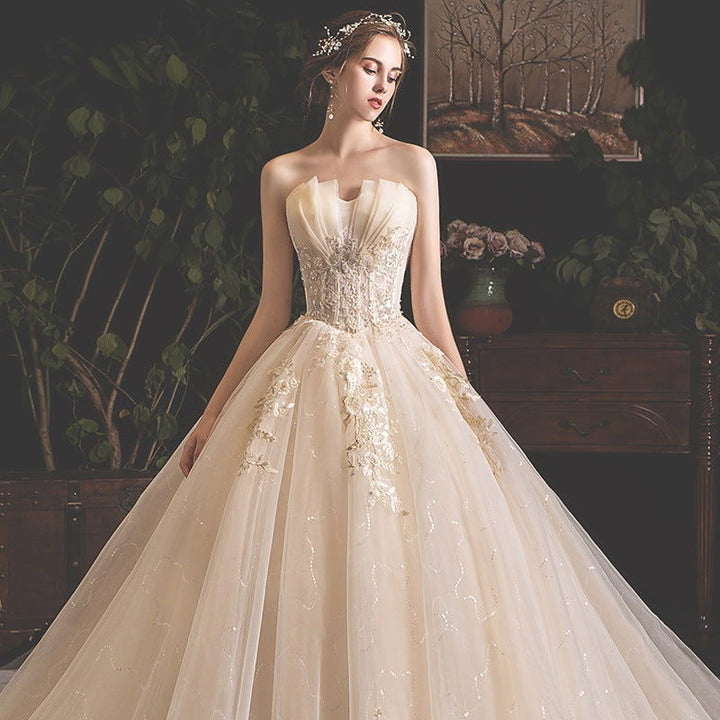 ChezWe Elegant Radiant Wedding Dress Image 1