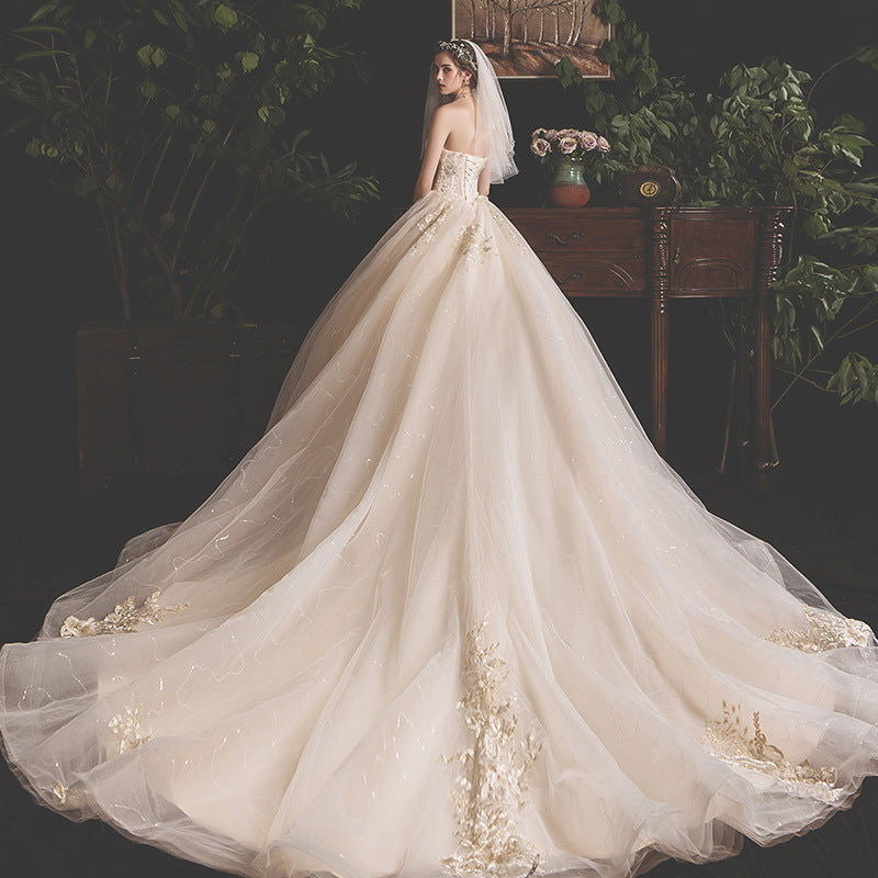 ChezWe Elegant Radiant Wedding Dress Image 7