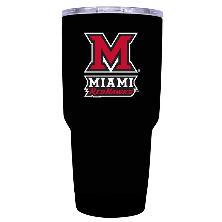 Miami of Ohio 24 oz Insulated Stainless Steel Tumbler Officially Licensed Collegiate Product Image 1