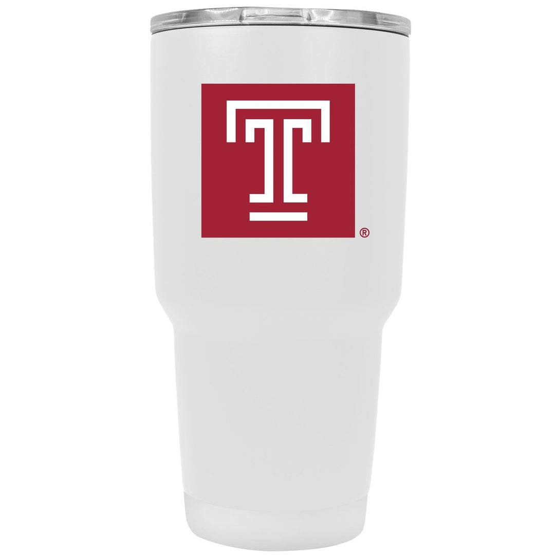 Temple University 24 oz Insulated Stainless Steel Tumbler Officially Licensed Collegiate Product Image 1