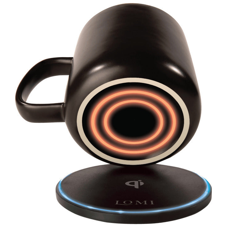 2-In-1 Smart Mug Warmer and QI Wireless Charger Image 2