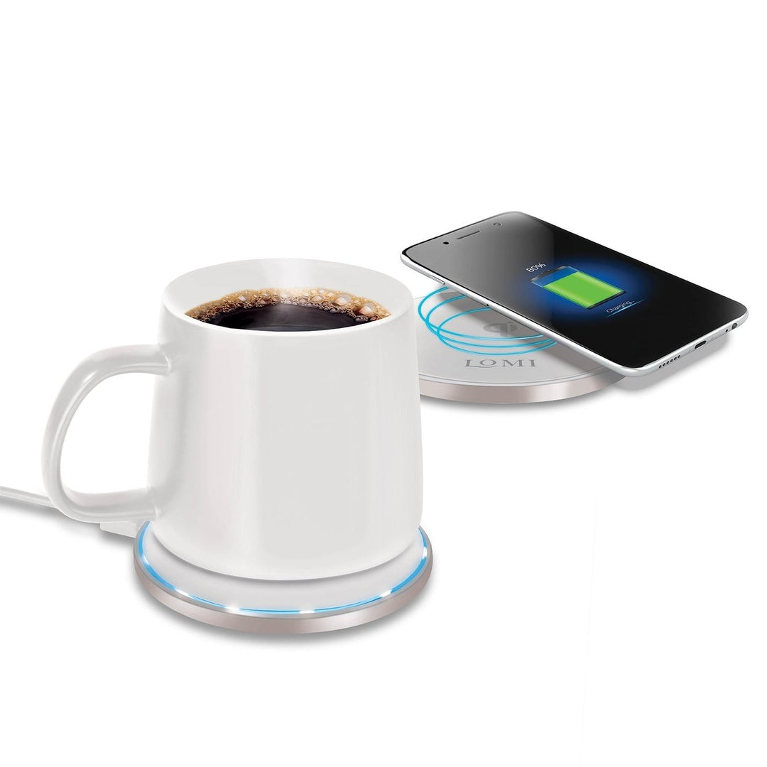 2-In-1 Smart Mug Warmer and QI Wireless Charger Image 8