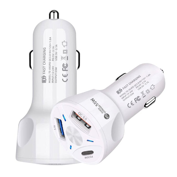 Car Charger with C type and USB Image 6