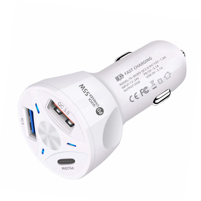 Car Charger with C type and USB Image 7