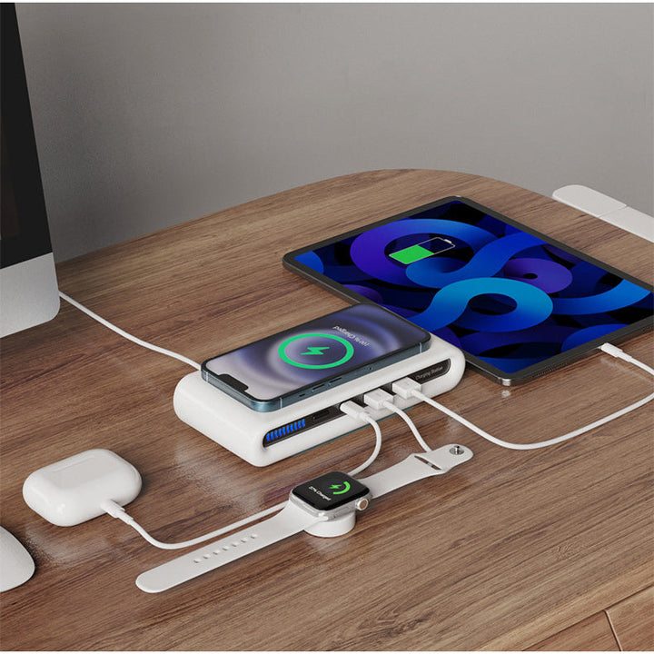 4N1 HUB Wireless Charger with light Image 2