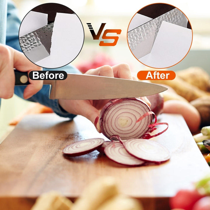 Electric Knife Sharpener For Quick Sharpening Polishing Multifunctional Automatic Kitchen Knife Sharpener Scissor Image 3