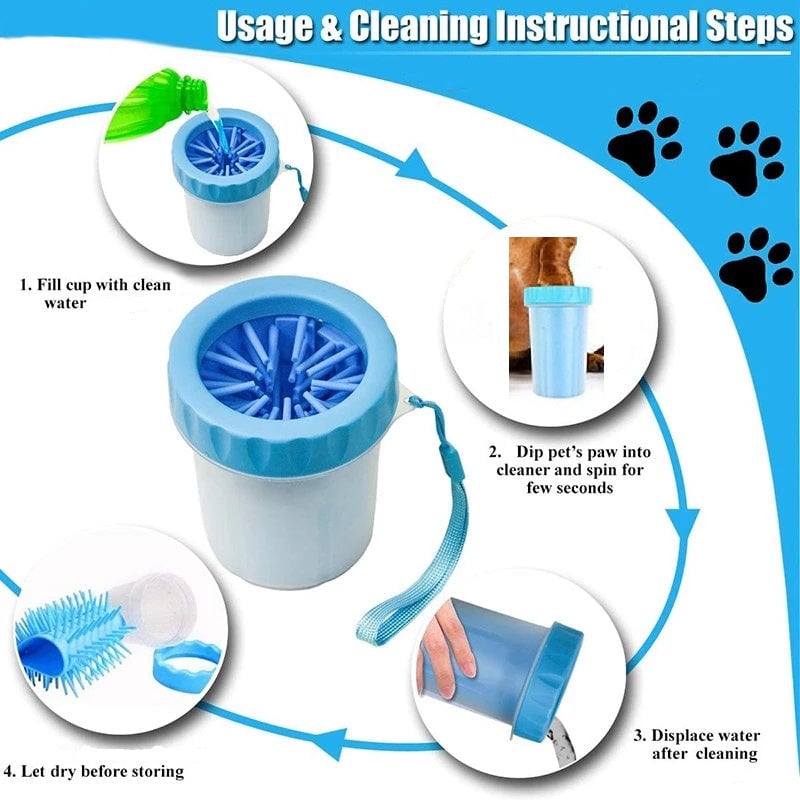 Easy to Carry Paw Cleaner Image 3