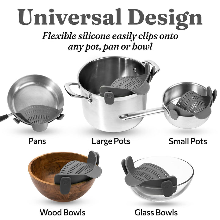 Silicond Food Strainer Clip Image 2