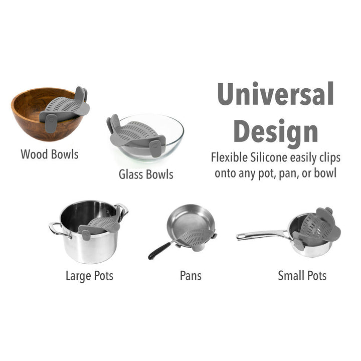 Silicond Food Strainer Clip Image 6