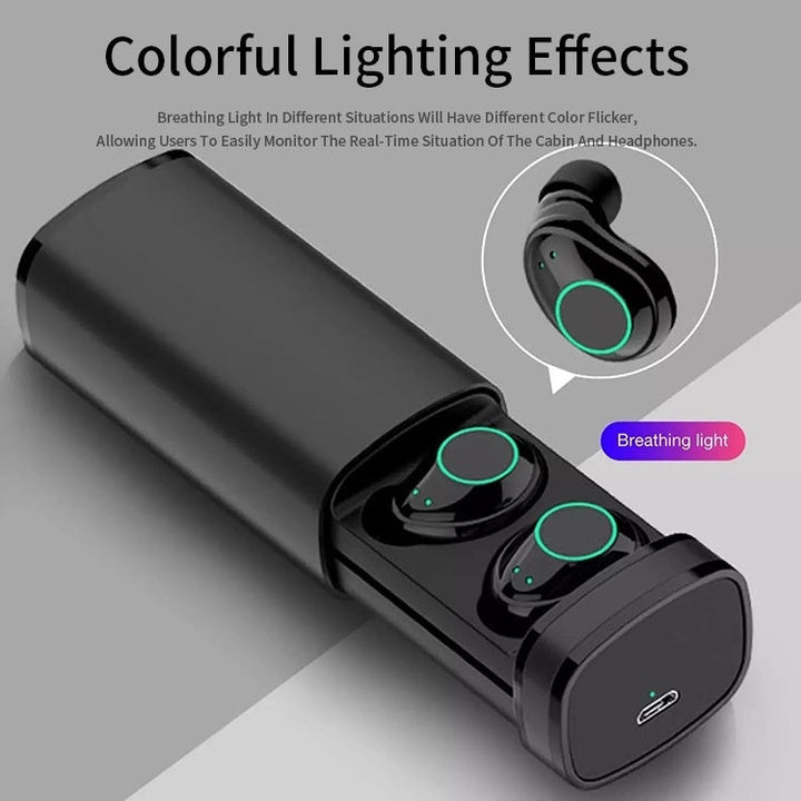 V5.0 Touch Earbuds with Charging Case Image 4