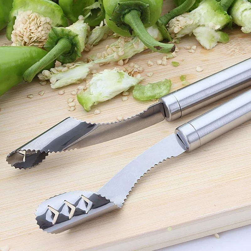 Stainless-steel Vegetable Corer Image 2