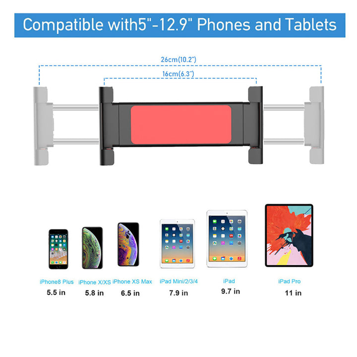 Tablet Holder for Desk and Wall up to 12.9 inch Image 2