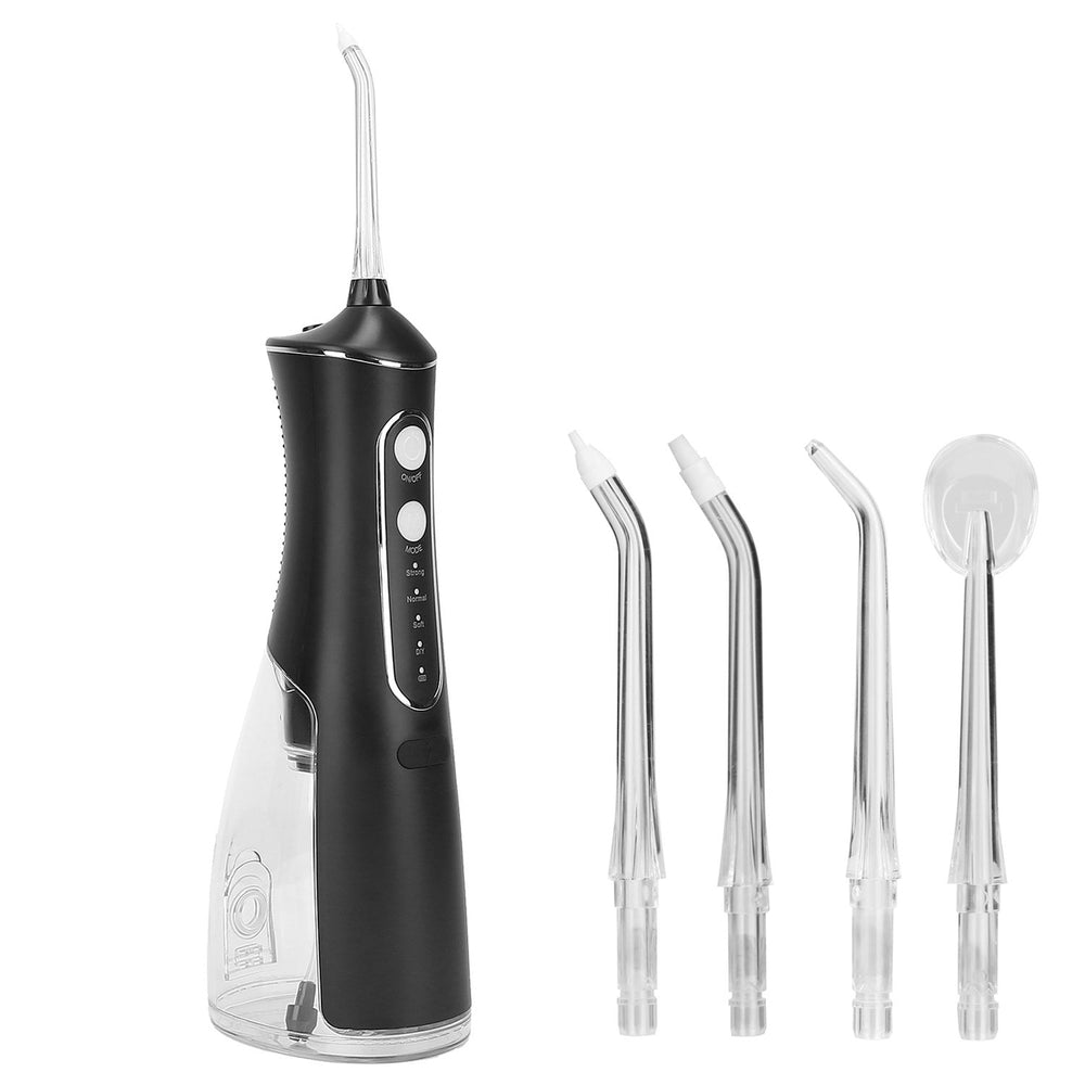 Portable Water Dental Flosser Cordless Rechargeable Dental Oral Irrigator IPX7 Waterproof Teeth Cleaner Image 2