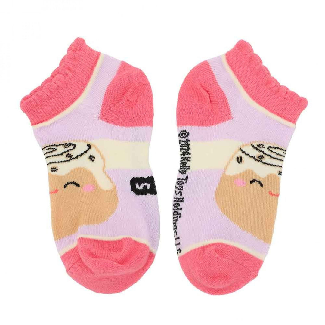 Squishmallows Mixed Characters Girls Ankle Socks 6-Pack Image 8