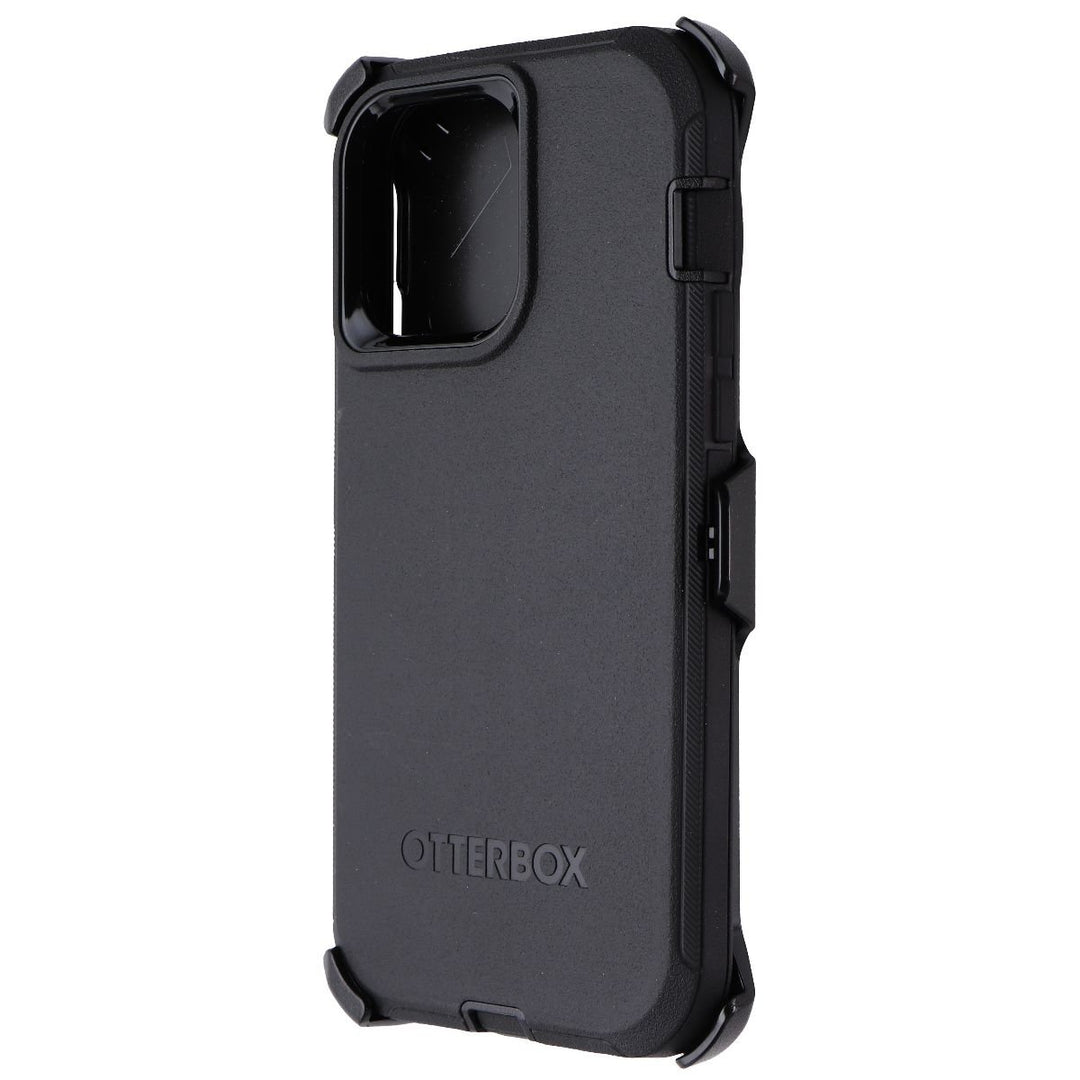 OtterBox Defender Series Case and Holster for Apple iPhone 14 Pro Max - Black Image 1