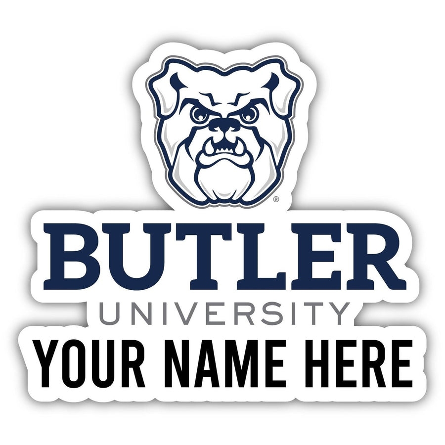 Butler Bulldogs Customizable Round Vinyl Decal Sticker Officially Licensed Collegiate Product Image 1