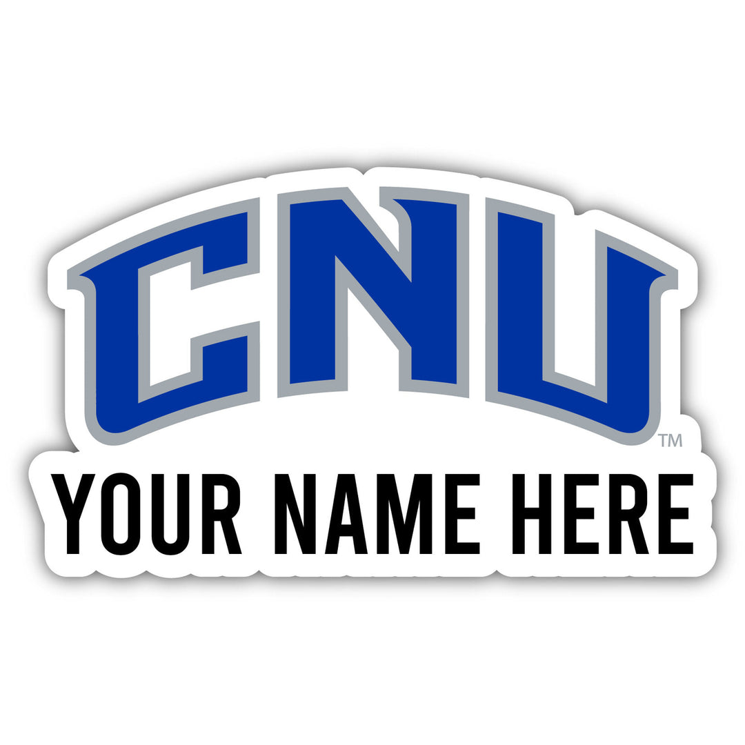 Christopher Newport Captains Customizable Round Magnet Officially Licensed Collegiate Product Image 1