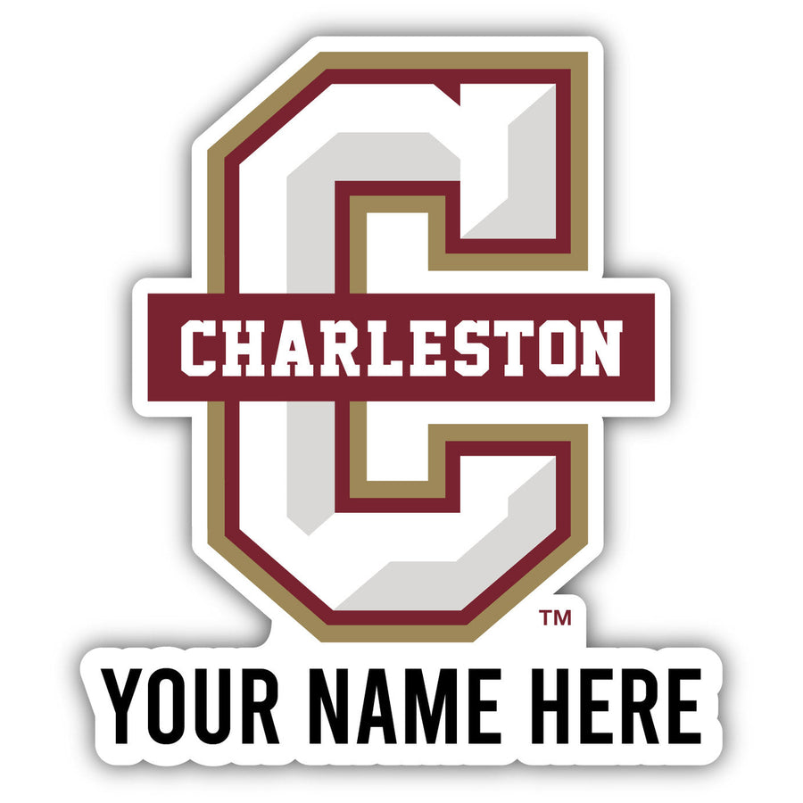 College of Charleston Customizable Round Magnet Officially Licensed Collegiate Product Image 1