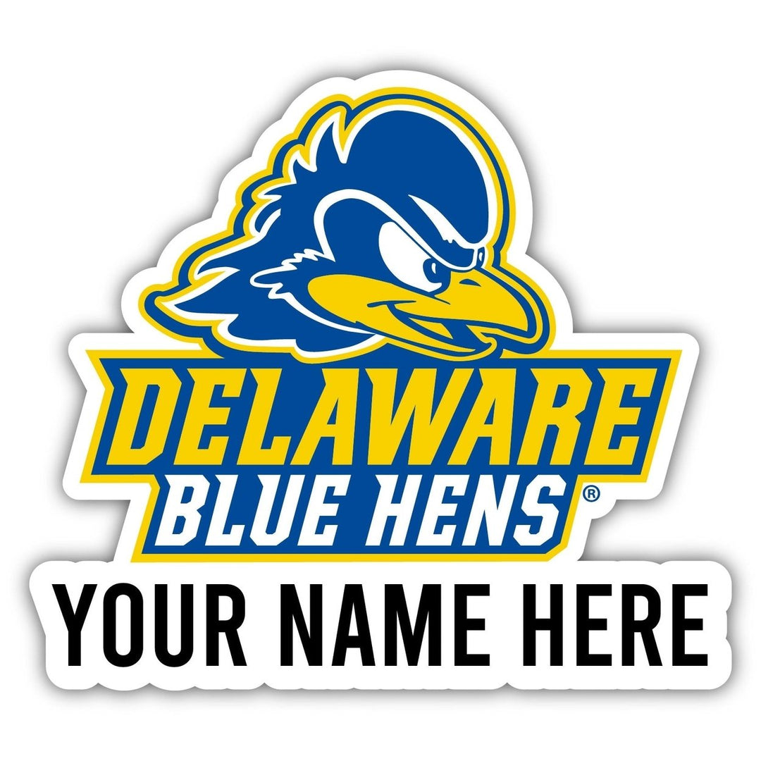 Delaware Blue Hens Customizable Round Magnet Officially Licensed Collegiate Product Image 1