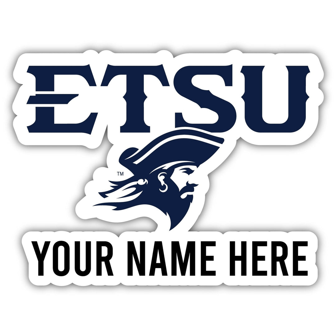 East Tennessee State University Customizable Round Magnet Officially Licensed Collegiate Product Image 1