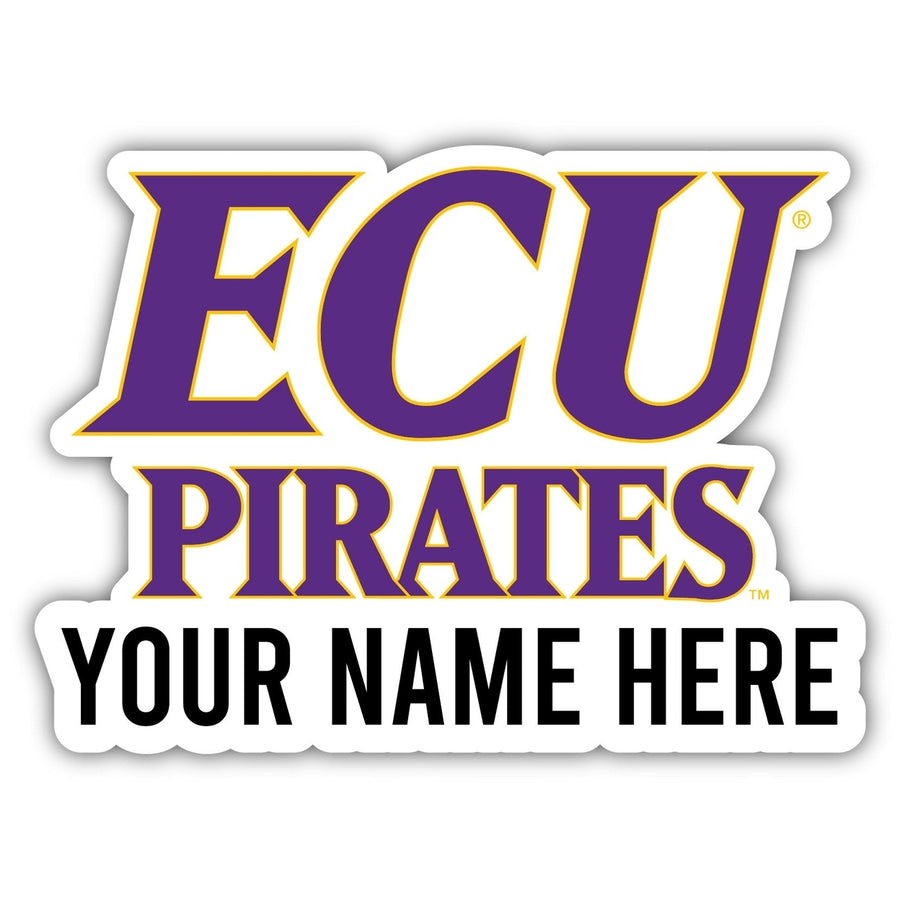 East Carolina Pirates Customizable Round Magnet Officially Licensed Collegiate Product Image 1