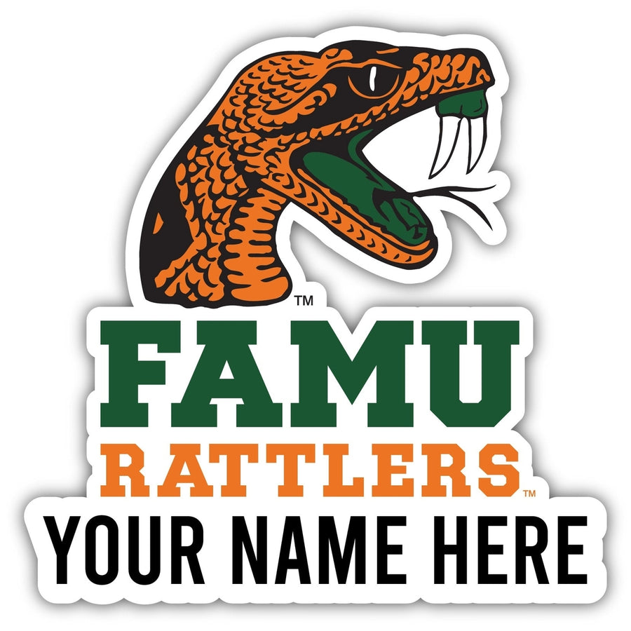 Florida AandM Rattlers Customizable Round Magnet Officially Licensed Collegiate Product Image 1