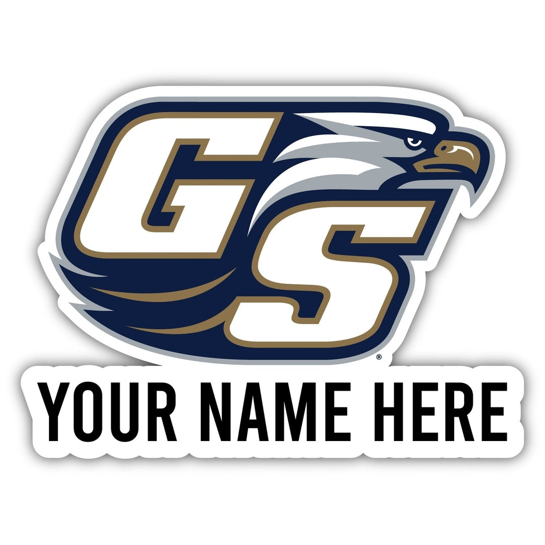 Georgia Southern Eagles Customizable Round Magnet Officially Licensed Collegiate Product Image 1