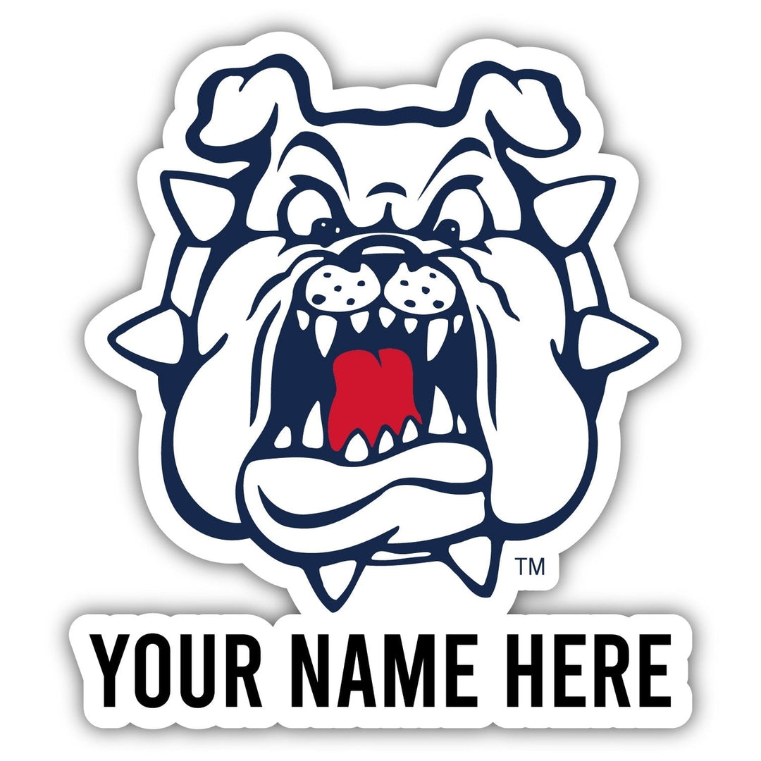 Fresno State Bulldogs Customizable Round Magnet Officially Licensed Collegiate Product Image 1