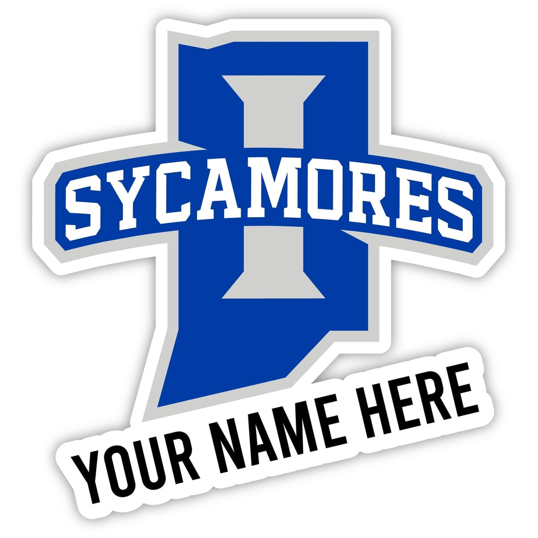 Indiana State University Customizable Round Magnet Officially Licensed Collegiate Product Image 1