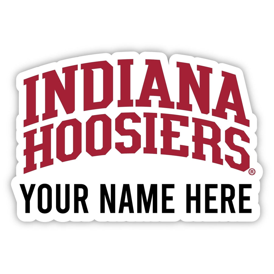 Indiana Hoosiers Customizable Round Magnet Officially Licensed Collegiate Product Image 1