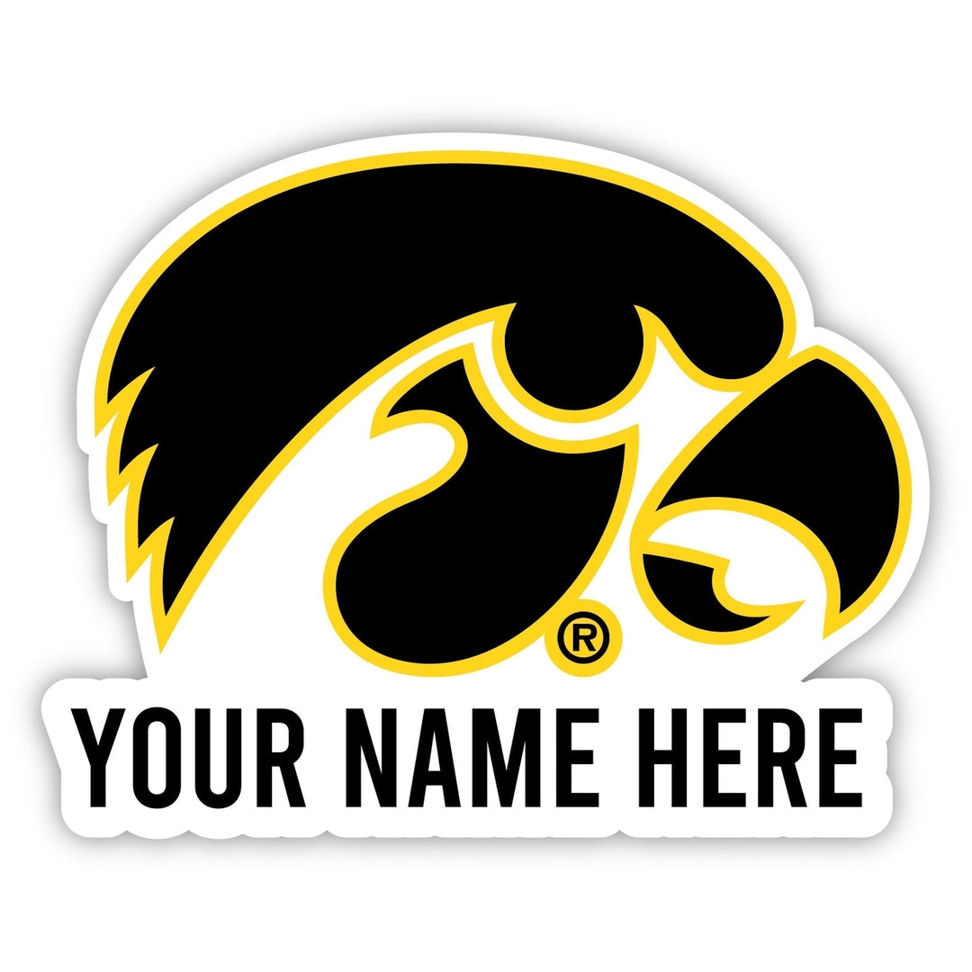 Iowa Hawkeyes Customizable Round Magnet Officially Licensed Collegiate Product Image 1